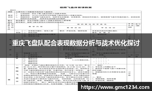 重庆飞盘队配合表现数据分析与战术优化探讨
