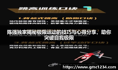 陈强独家揭秘极限运动的技巧与心得分享，助你突破自我极限